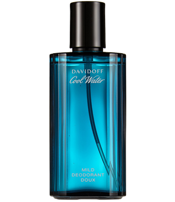 Cool Water By Davidoff For Men. Mild Deodorant Spray 2.5 Ounces