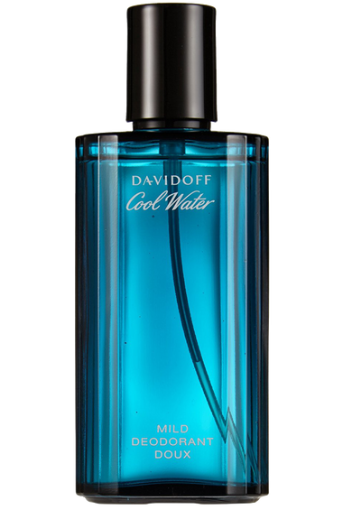 Cool Water By Davidoff For Men. Mild Deodorant Spray 2.5 Ounces