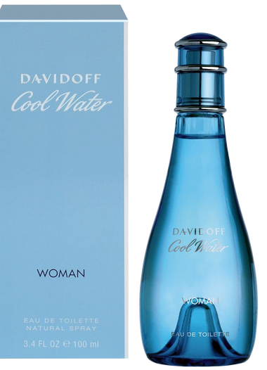 DAVIDOFF Women's Cool Water Eau de Toilette Spray 3.4 fl. oz.
